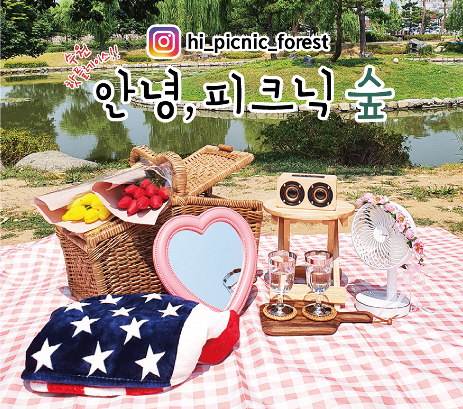 水原】＜Hi,Picnic＞訪花隨柳亭 ピクニックセット - Seoul PASS
